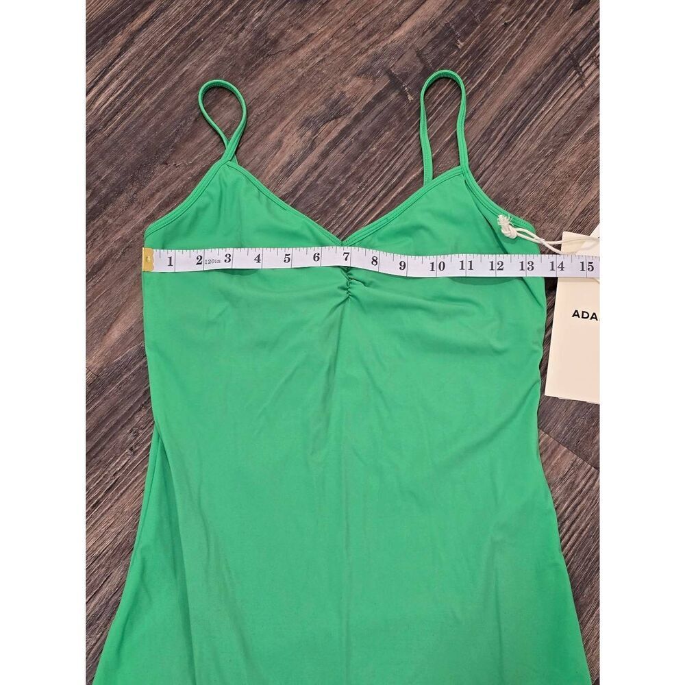 Adanola Women’s Unitard Romper Stamina One Piece Green Size Large NWT Activewear - Picture 4 of 8